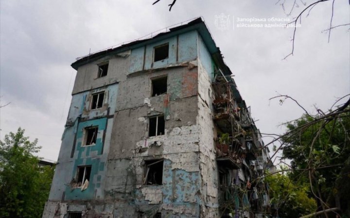 Одна людина вбита і 34 поранені внаслідок російських ударів по Запоріжжю і області