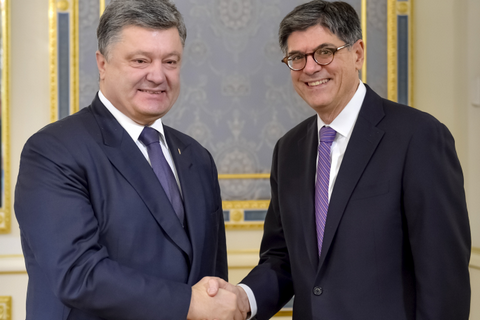 Порошенко и министр финансов США скоординировали позиции перед саммитом G20