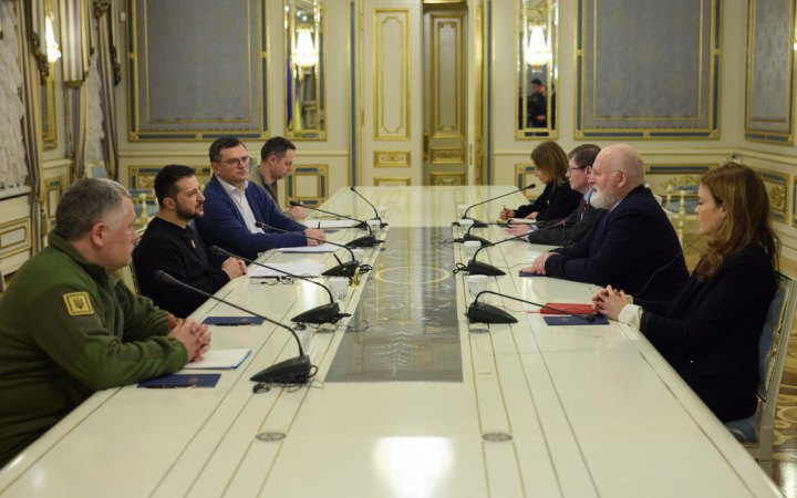 Зеленський зустрівся з виконавчим віце-президентом комісії з питань Європейського зеленого курсу