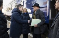 До Києва прибув президент Швейцарії