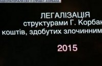СБУ показала фильм о злодеяниях Корбана 