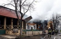В Одессе сгорели кафе, ресторан и магазин