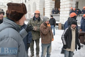 Застройщик снова пытается выгнать активистов из Гостиного двора