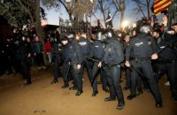 Беспорядки в Барселоне: 13 пострадавших