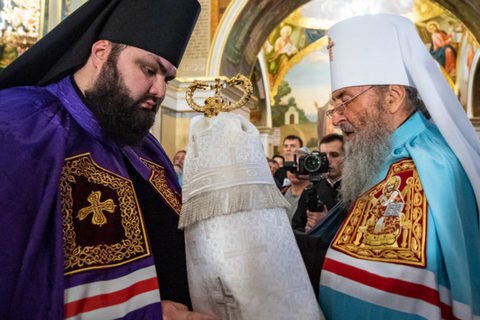 ​Онуфрий рукоположил в епископы архимандрита из базы "Миротворца"