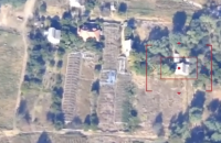 По пункту управління окупантів у Херсонській області під час наради офіцерів вдарили HIMARS-ом: відео