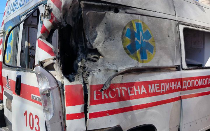 На Миколаївщині росіяни атакували дроном карету "швидкої", є поранені