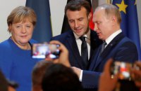 Макрон сподівається найближчим часом отримати згоду Путіна на глобальне припинення вогню