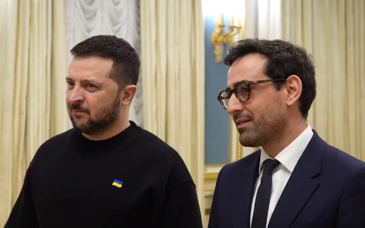 Зеленський обговорив з новим главою МЗС Франції спільне виробництво дронів і артилерії, а також посилення ППО