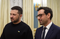 Зеленський обговорив з новим главою МЗС Франції спільне виробництво дронів і артилерії, а також посилення ППО
