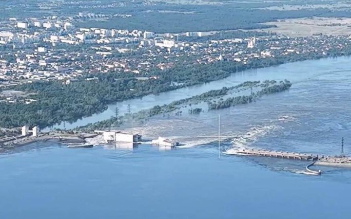 Відповідь має бути силовою, – Єрмак про підрив росіянами Каховської ГЕС