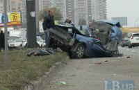 В Киеве на Саперно-Слободской произошло смертельное ДТП