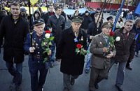 Во Львове проходит марш в честь годовщины создания УПА