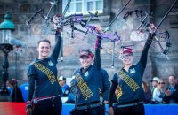 Украинские лучницы выиграли "золото" на Чемпионате мира
