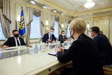 Зеленський зустрівся з прем'єркою Литви і розповів про ситуацію з безпекою на кордонах