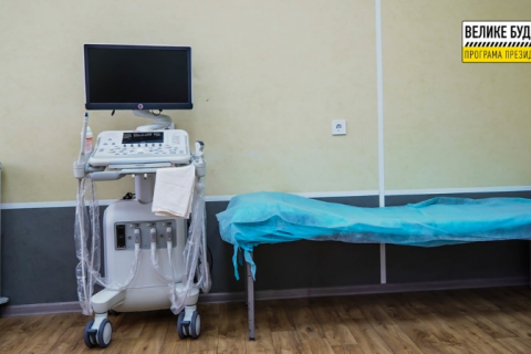 В Энергодаре финиширует строительство приемного отделения специализированной медико-санитарной части