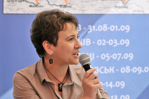 Забужко: у 1997 році тих видавців, які займалися українською книжкою, на Донбас уже не пускали