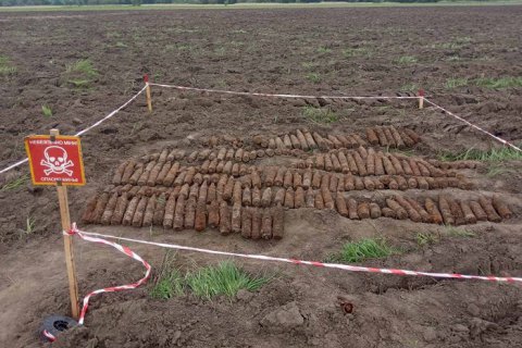 В Черкасской области нашли более 200 снарядов времен Второй мировой войны