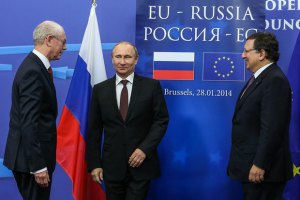 Баррозу и Путин договорились о трехсторонних консультациях