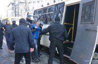 Полиция задержала семерых участников акции под Кабмином