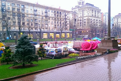 Мэрия Киева подает в суд на организаторов митинга кофемобилей