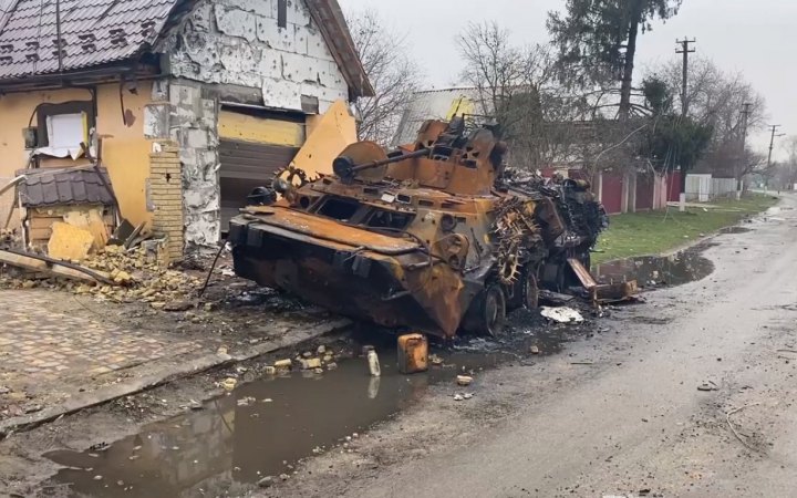 Волонтери показали, яким стало село на Київщині після двотижневої окупації росіянами