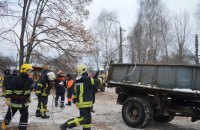 Спасатели закончили разбирать завалы обрушившегося дома в Чернигове