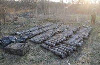 На заброшенном кемпинге в Луганской области обнаружили склад боеприпасов
