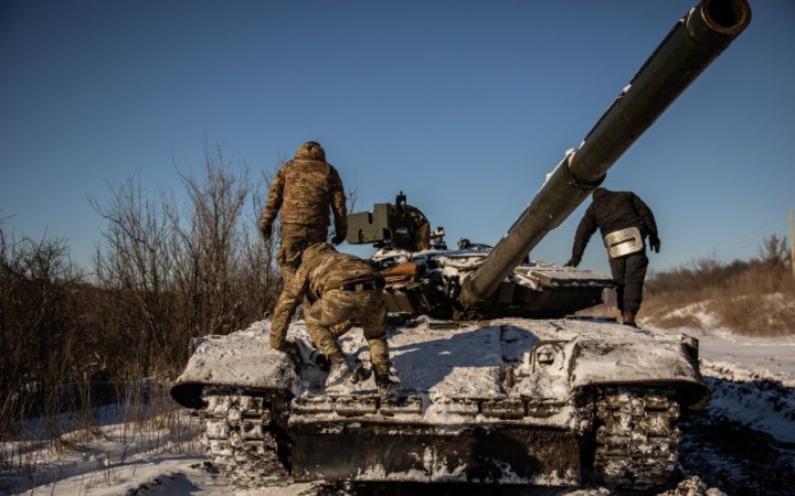 Українські танкісти показали, як працює танк Т-64