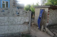 Боевики обстреляли дома в Торецке