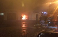 Ночью во Львове пытались поджечь два отделения Сбербанка РФ и ВТБ