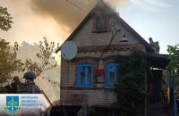 Росіяни обстріляли приватний сектор Костянтинівки, є загиблий та поранені 