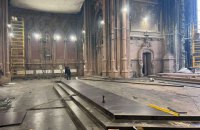 У київському костелі святого Миколая закінчили протиаварійні роботи