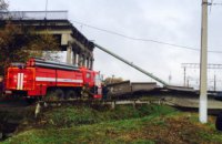 В Амурской области РФ обрушился автомобильный мост над Транссибирской магистралью