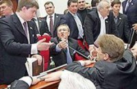 Блок Кличко заблокировал сессию Киевсовета
