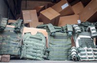 Нацгвардія отримала тисячу бронежилетів від Запоріжсталі