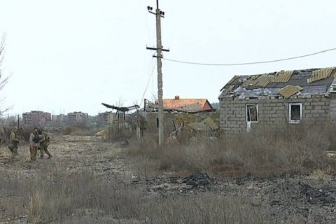 Боевики обстреливают позиции морской пехоты под Широкино