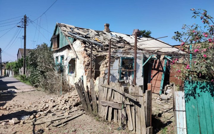 Від російських обстрілів Дніпропетровщини чоловік отримав поранення 