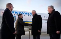 Зеленський прибув із офіційним візитом до Латвії