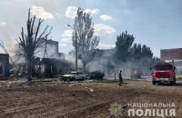 Окупанти знову обстріляли Бахмут на Донечині