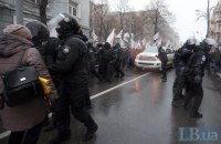 ​Полиция призывает митингующих не препятствовать депутатам выходить из Верховной Рады
