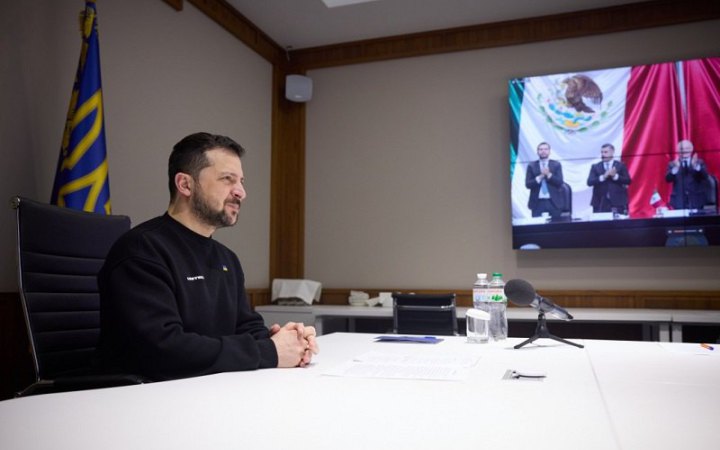 Зеленський закликав Мексику підтримати українську формулу миру: "Мир має стати безальтернативним, саме тому зло має програти"