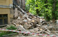 У Києві стався обвал у покинутому крилі будівлі геологічного коледжу