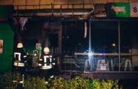 В Киеве подожгли несколько магазинов "Молоко от фермера" 