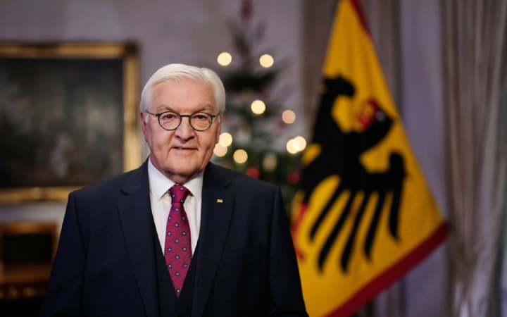Федеральний президент Німеччини згадав про Україну у різдвяному зверненні
