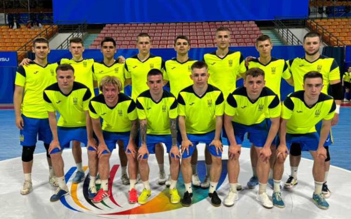 Чоловіча студентська збірна України вийшла до півфіналу чемпіонату світу з футзалу