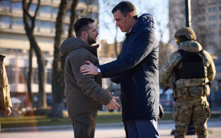 Зеленський і прем'єр-міністр Іспанії обговорили потребу України у посиленні ППО