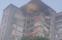В молдавском городе обрушилась часть 9-этажного жилого дома