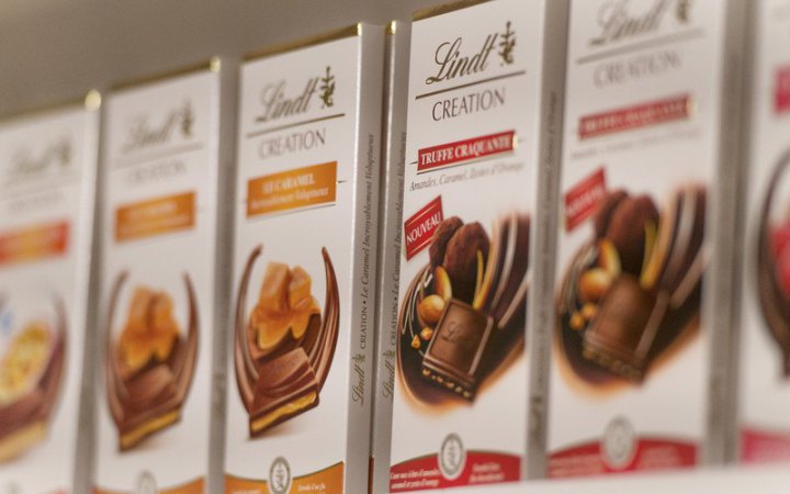 Швейцарський виробник шоколаду Lindt йде з російського ринку