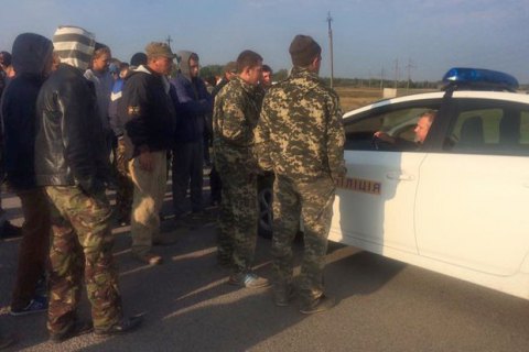 В Ровенской области копатели янтаря перекрыли трассу Киев-Варшава